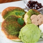 みつばちcoffee - みつ和パンケーキ