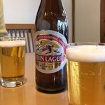 雀のお宿 - 瓶ビール