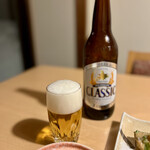 銀婚湯 - クラシックの大ビン880円。