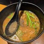 ホルモン青木 - テールスープ