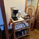 銀婚湯 - 朝食後のコーヒー。