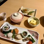 銀婚湯 - 夕食。