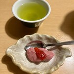 銀婚湯 - 夕食のデザート。