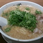 来来亭 - こってりラーメン大盛り＋葱多め(無料)