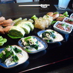 土家 - 昼懐石・前菜盛り合わせ