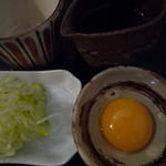 土家 - 釜あげ蕎麦の設え