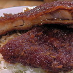 とんかつ 番番 - ソースカツ（断面）