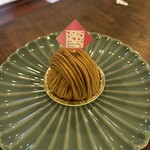 the vegan marshmallooow - 和栗のモンブラン　美味