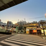 立喰うどん・そば　大和庵 - 朝の九条駅下