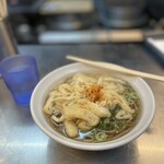 立喰うどん・そば　大和庵 - かき揚げ売り切れからの、きざみそば@400円