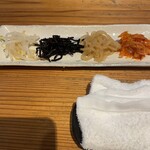285686888 - 先付け　ナムルの盛り合わせ