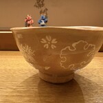 伊勢 三玄 - お抹茶　遠近法で鬼が遊んでいるよう(^｡^)