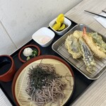いっせ - 天ぷら定食(蕎麦)