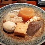 炉端とおでん 呼炉凪来 - お通し：550円