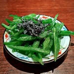 炉端とおでん 呼炉凪来 - 塩こぶピーマン：385円