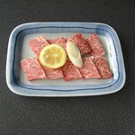 成田屋牛焼肉とんかつ - 上カルビ・・国産牛上カルビ￥1260を　なんと￥997にてサービス中・これは美味いです。