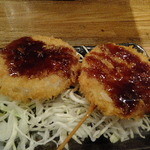 鳥の山家 - 玉ねぎフライ