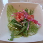 ヴィヴァーチェ - サラダ。すっぱ～いドレッシングでしたよぉ～。