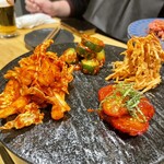 ＃ヒロキヤ恵比寿 - 生キムチ4種盛り