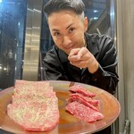 ＃ヒロキヤ恵比寿 - today's和牛赤身 / 特製和牛ハラミ