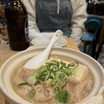 須賀乃湯 - 主力の煮込み。