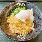 はなまるうどん - 温玉ぶっかけ小(冷)