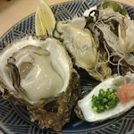 Kimme Ya - 岩牡蠣と生牡蠣。