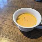 グロワーズ カフェ - ニンジンのポタージュ(激うま)