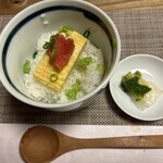 とよなが - 玉子焼と明太子の出汁茶漬け