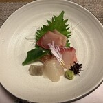 とよなが - 刺身3点盛り