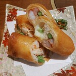 和膳 きたはま - カニとエビ春巻