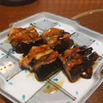 和膳 きたはま - 地鶏茄子はさみ焼き