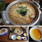 和の湯 - とらふぐ雑炊。和（なごみ）の湯（静岡県袋井市）食彩品館.jp撮影