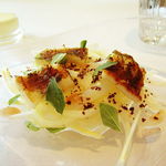 アムール - ホワイトアスパラガス　鱧　モンゴイカ　～艶やかな乳白～