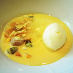 アムール - キウイ　マンゴー　牛乳　～冷たい喉ごし～