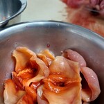 いしまる - 山口県産の大きな赤貝さんでーす。