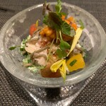 ノガラッツァ - 菜の花とリコッタチーズの白和え風