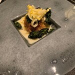 ノガラッツァ - 侍オイスターとホタテのカダイフ包み揚げ