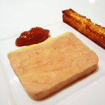 レザンファン ギャテ - ランス産 鴨フォアグラ　ブリオッシュ・トースト添え(＋８００円位)」