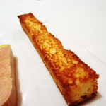 レザンファン ギャテ - ランス産 鴨フォアグラ　ブリオッシュ・トースト添え(＋８００円位)」