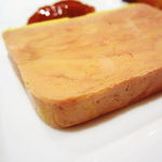 レザンファン ギャテ - ランス産 鴨フォアグラ　ブリオッシュ・トースト添え(＋８００円位)」