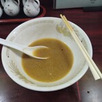 進来軒 - 完食、ほぼ完飲。