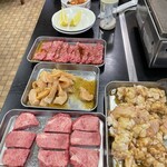 西村屋 - オーダーした肉