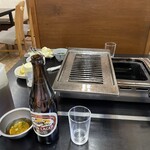 西村屋 - 焼き台