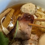 支那蕎麦屋 藤花 - 特選支那そば醤油1350円