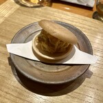 旬華 なか村 - 香港醤油バニラアイスもなか