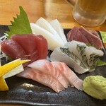 えいこ鮮魚店 - 刺身の盛り合わせ