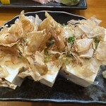 えいこ鮮魚店 - 島豆腐の冷奴
