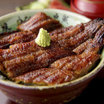 郡上炭火焼　うなぎの魚寅 - 上丼