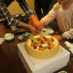 森のおはな - ケーキカット